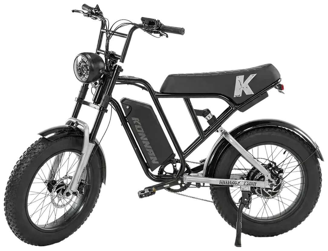 Bicicleta Elétrica Winner 750W PRETO/PRATA