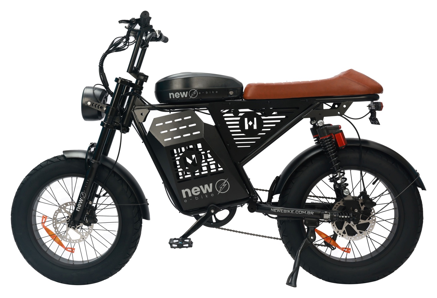 Bicicleta Elétrica JSL 1000W PRETA